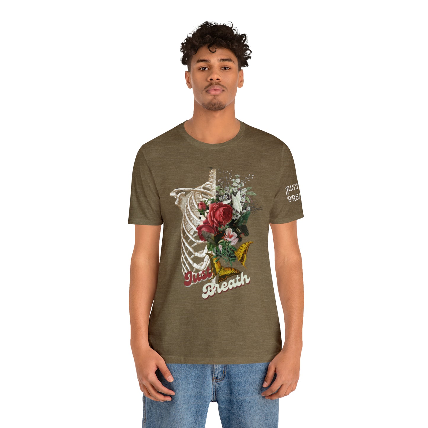 Unisex Jersey Short Sleeve JUST BREATHE Tee