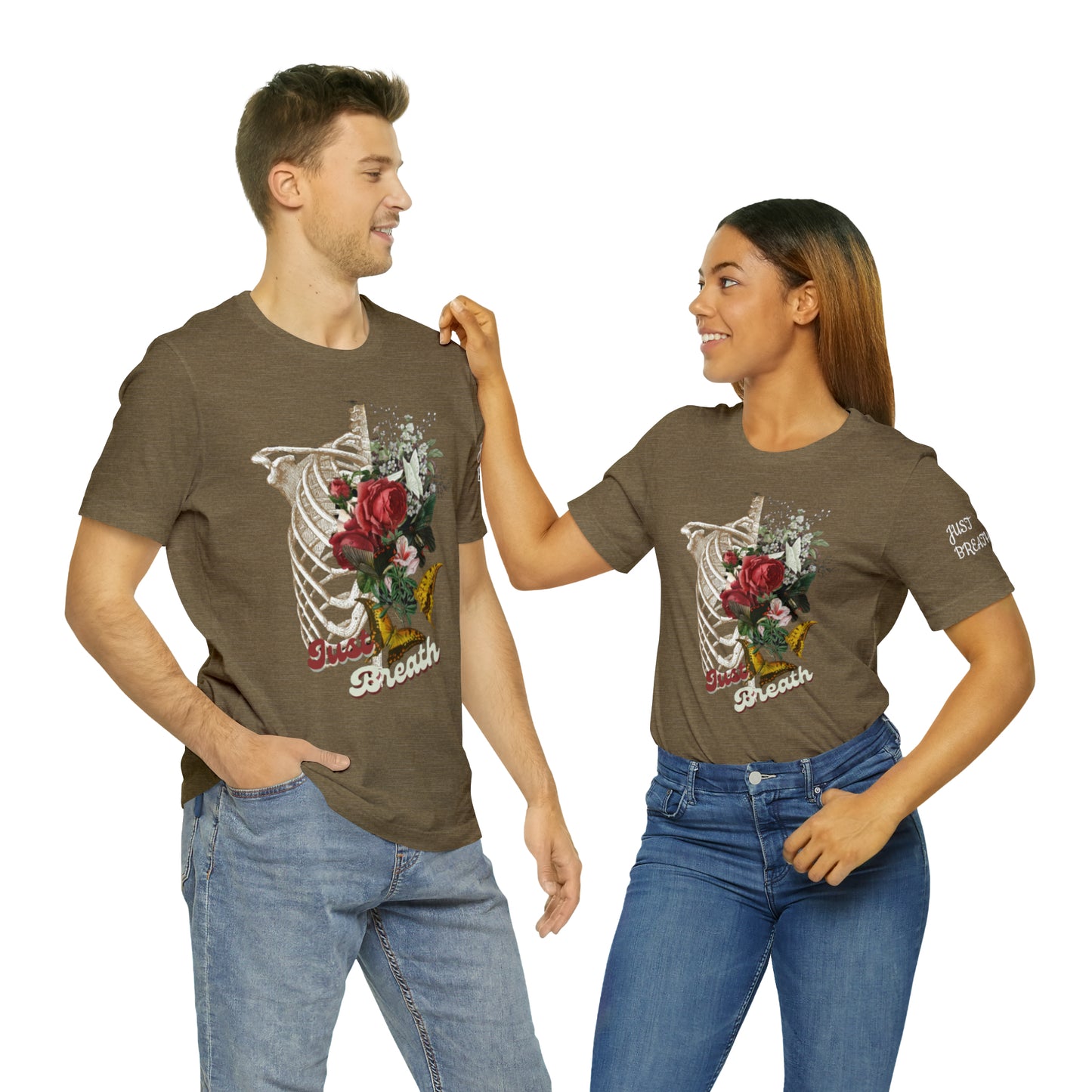 Unisex Jersey Short Sleeve JUST BREATHE Tee