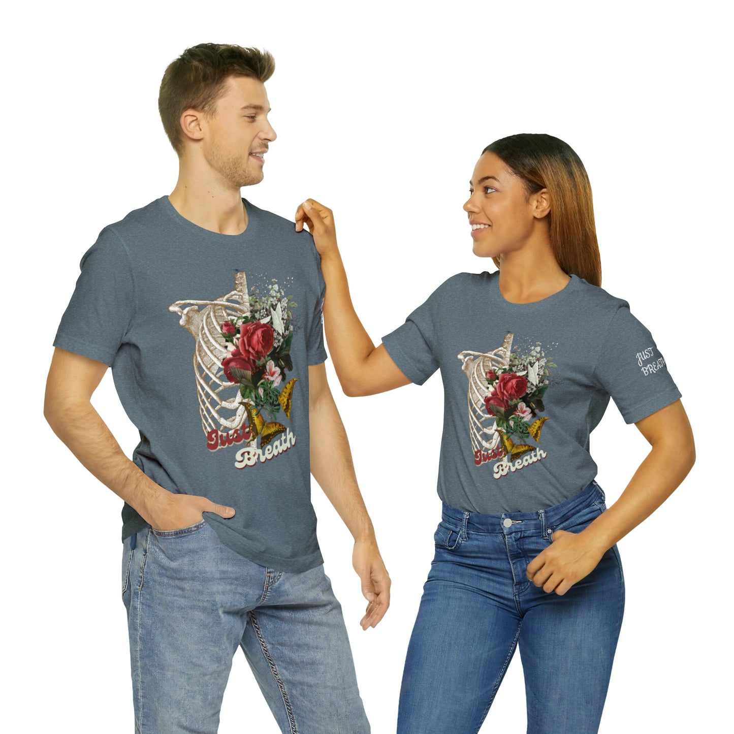 Unisex Jersey Short Sleeve JUST BREATHE Tee