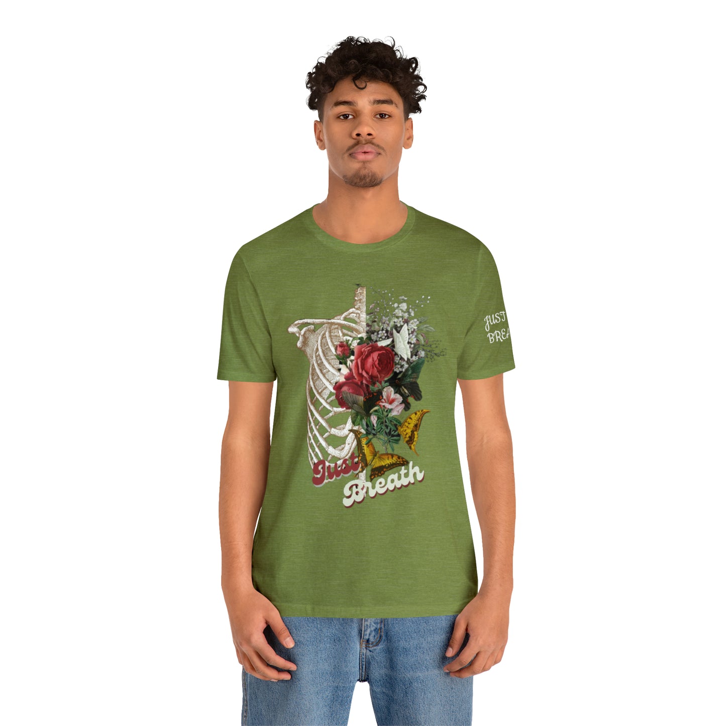 Unisex Jersey Short Sleeve JUST BREATHE Tee