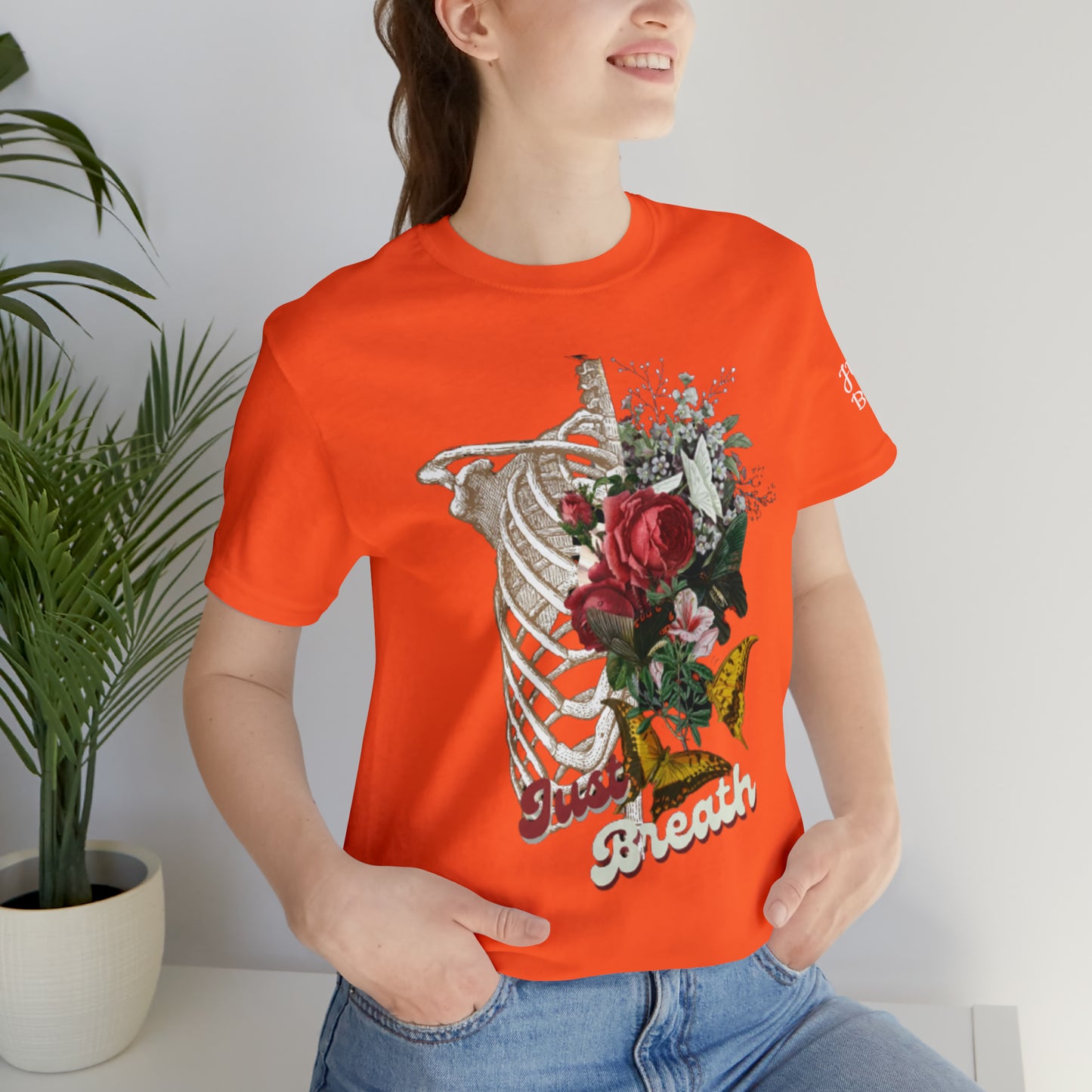 Unisex Jersey Short Sleeve JUST BREATHE Tee