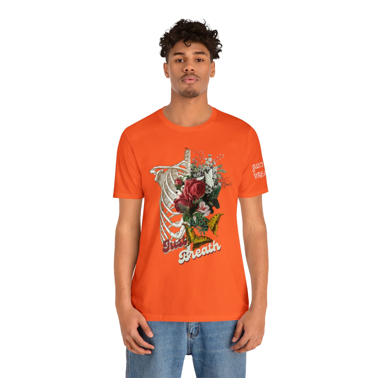 Unisex Jersey Short Sleeve JUST BREATHE Tee