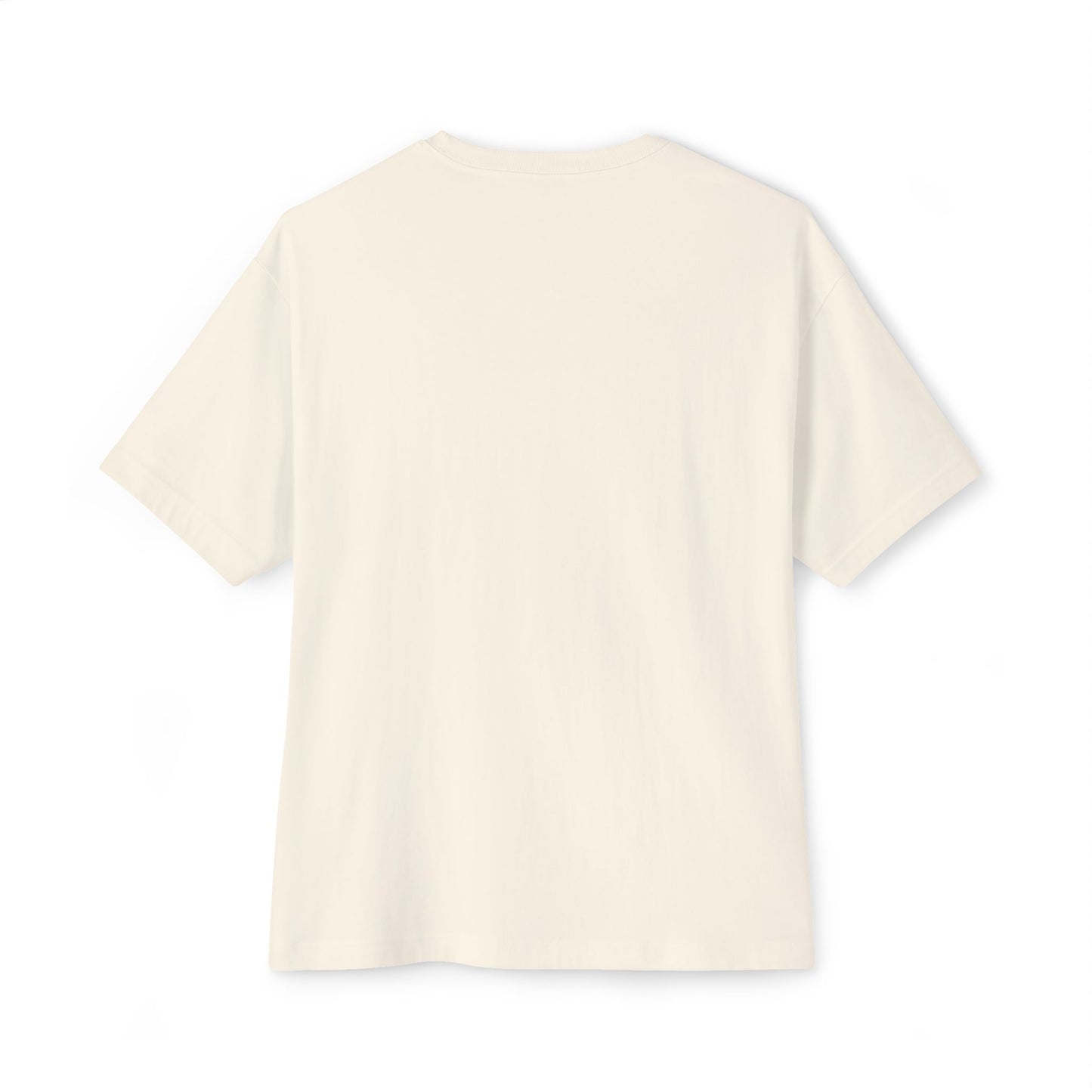 THIS IS MY HAPPY FACE ANIME Unisex Oversized Boxy Tee