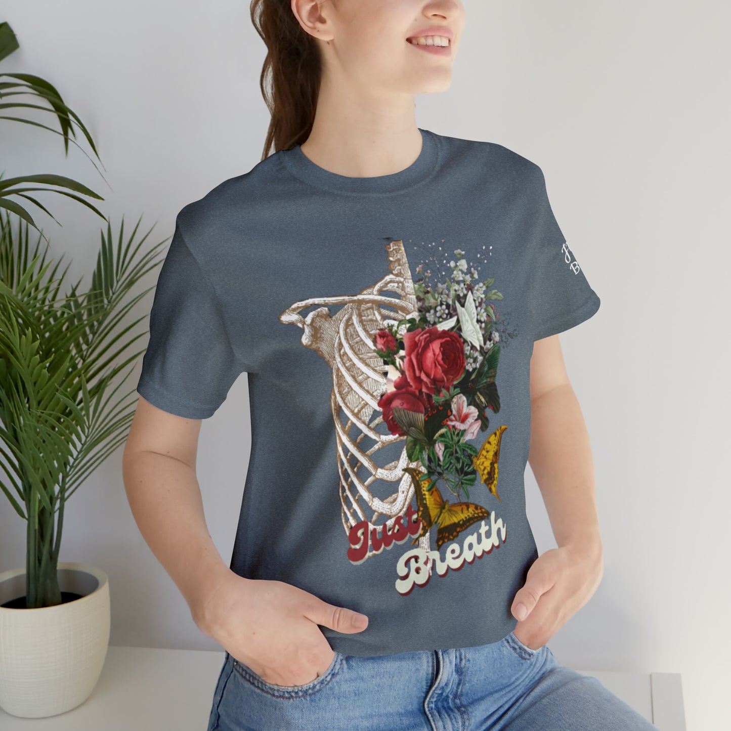 Unisex Jersey Short Sleeve JUST BREATHE Tee