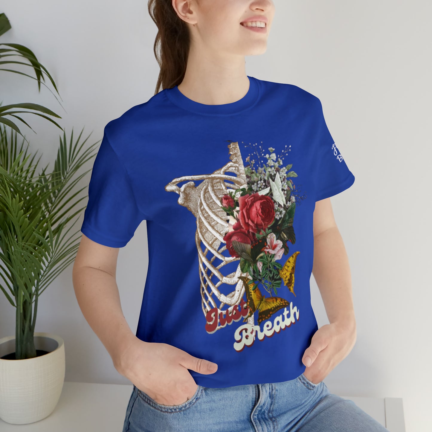 Unisex Jersey Short Sleeve JUST BREATHE Tee