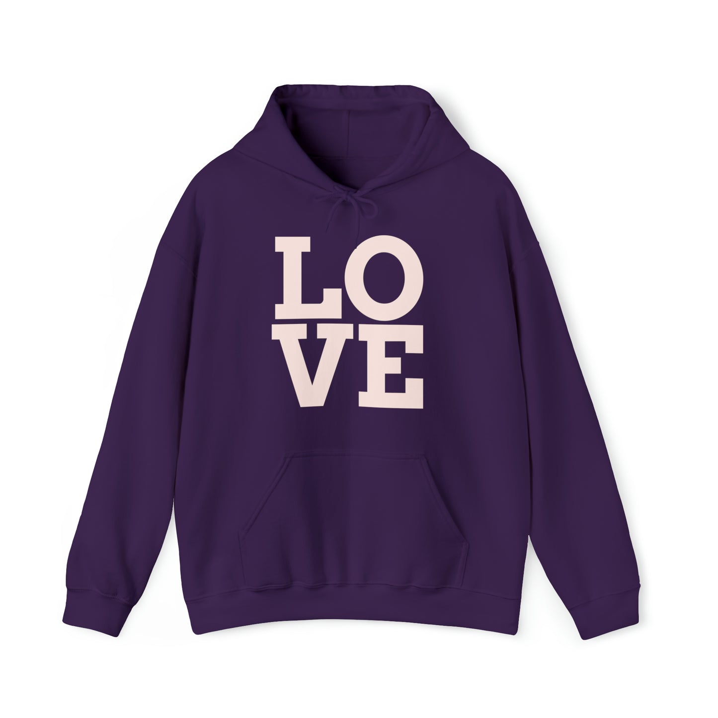 Unisex Heavy Blend™ LOVE Hooded Sweatshirt