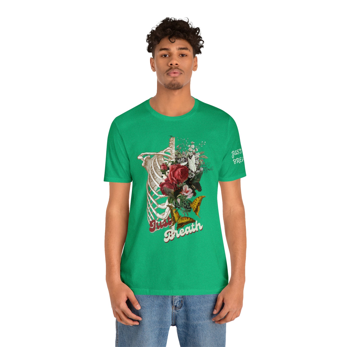 Unisex Jersey Short Sleeve JUST BREATHE Tee