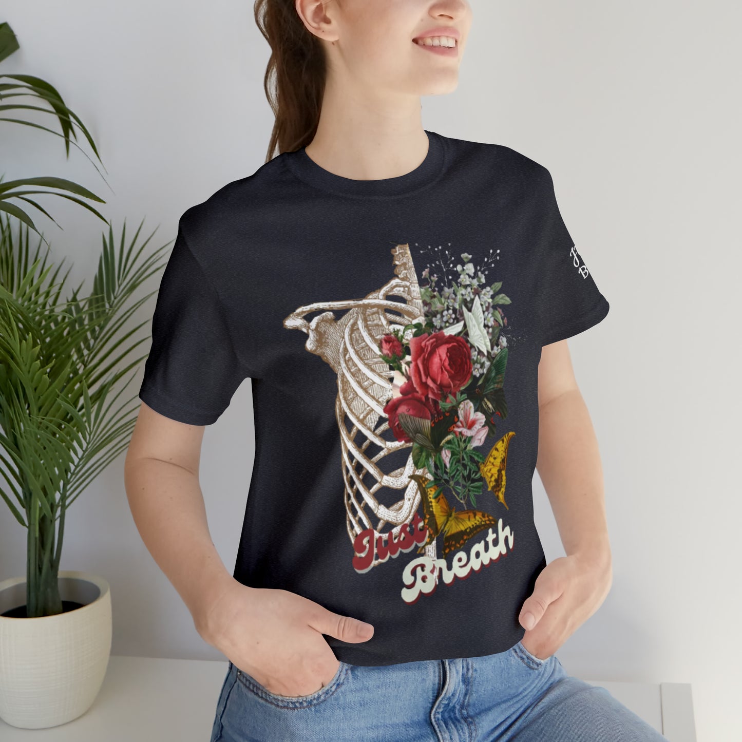 Unisex Jersey Short Sleeve JUST BREATHE Tee