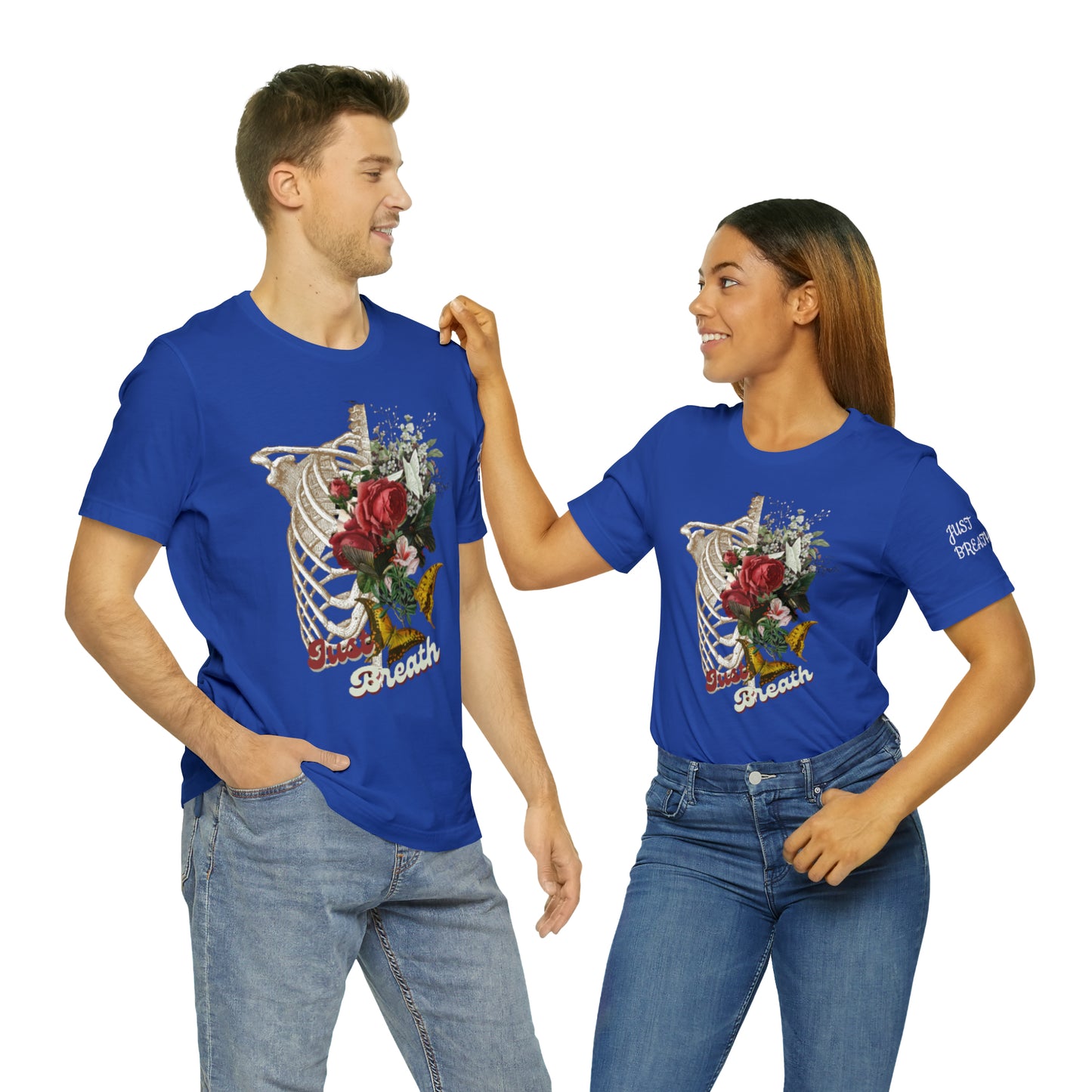 Unisex Jersey Short Sleeve JUST BREATHE Tee