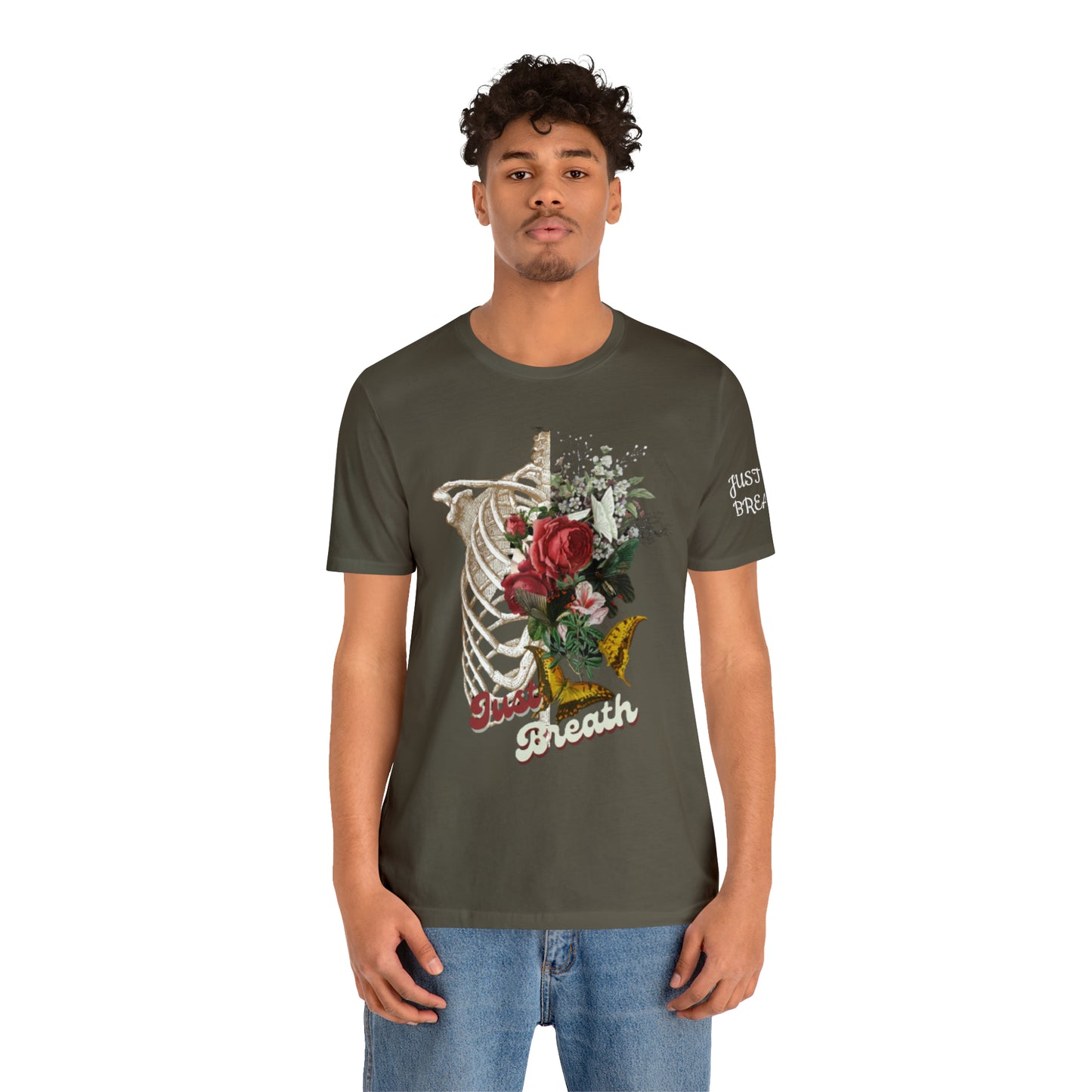 Unisex Jersey Short Sleeve JUST BREATHE Tee