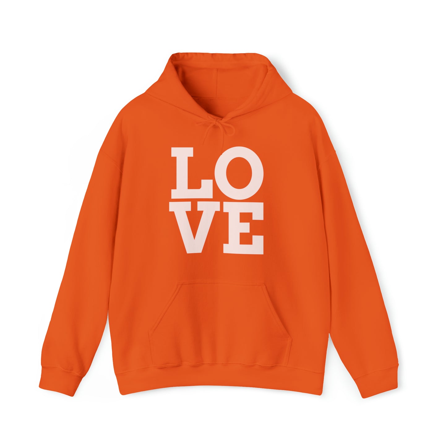 Unisex Heavy Blend™ LOVE Hooded Sweatshirt