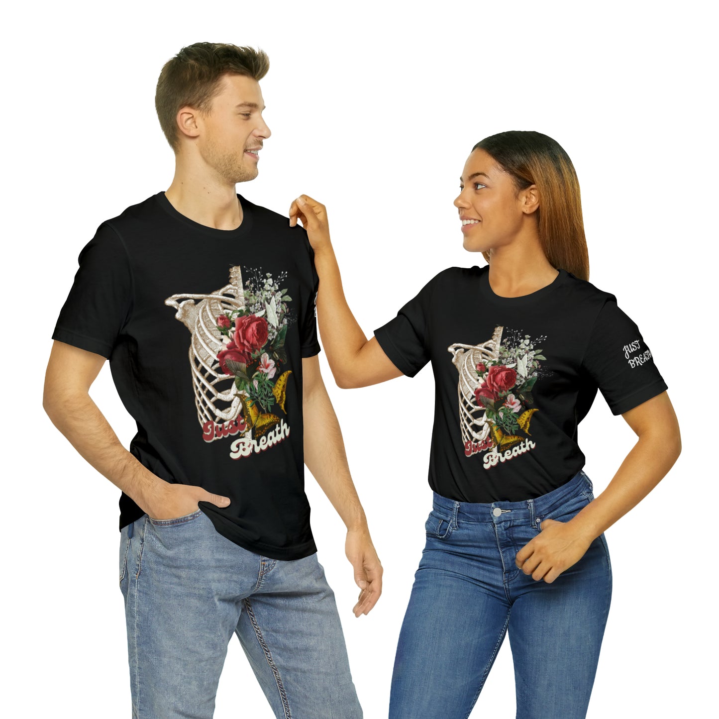 Unisex Jersey Short Sleeve JUST BREATHE Tee