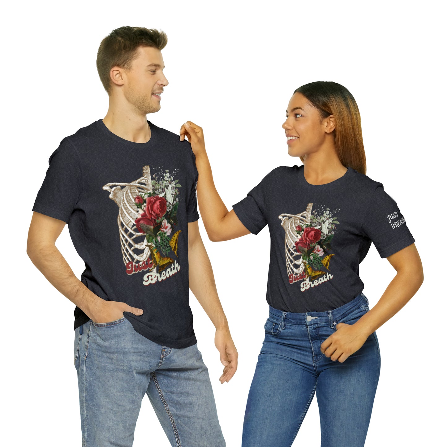Unisex Jersey Short Sleeve JUST BREATHE Tee