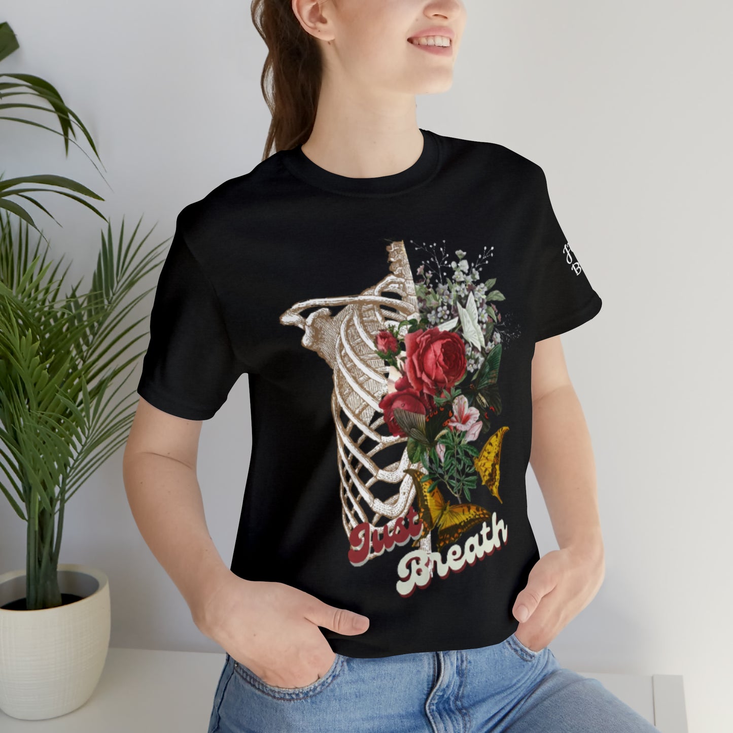 Unisex Jersey Short Sleeve JUST BREATHE Tee