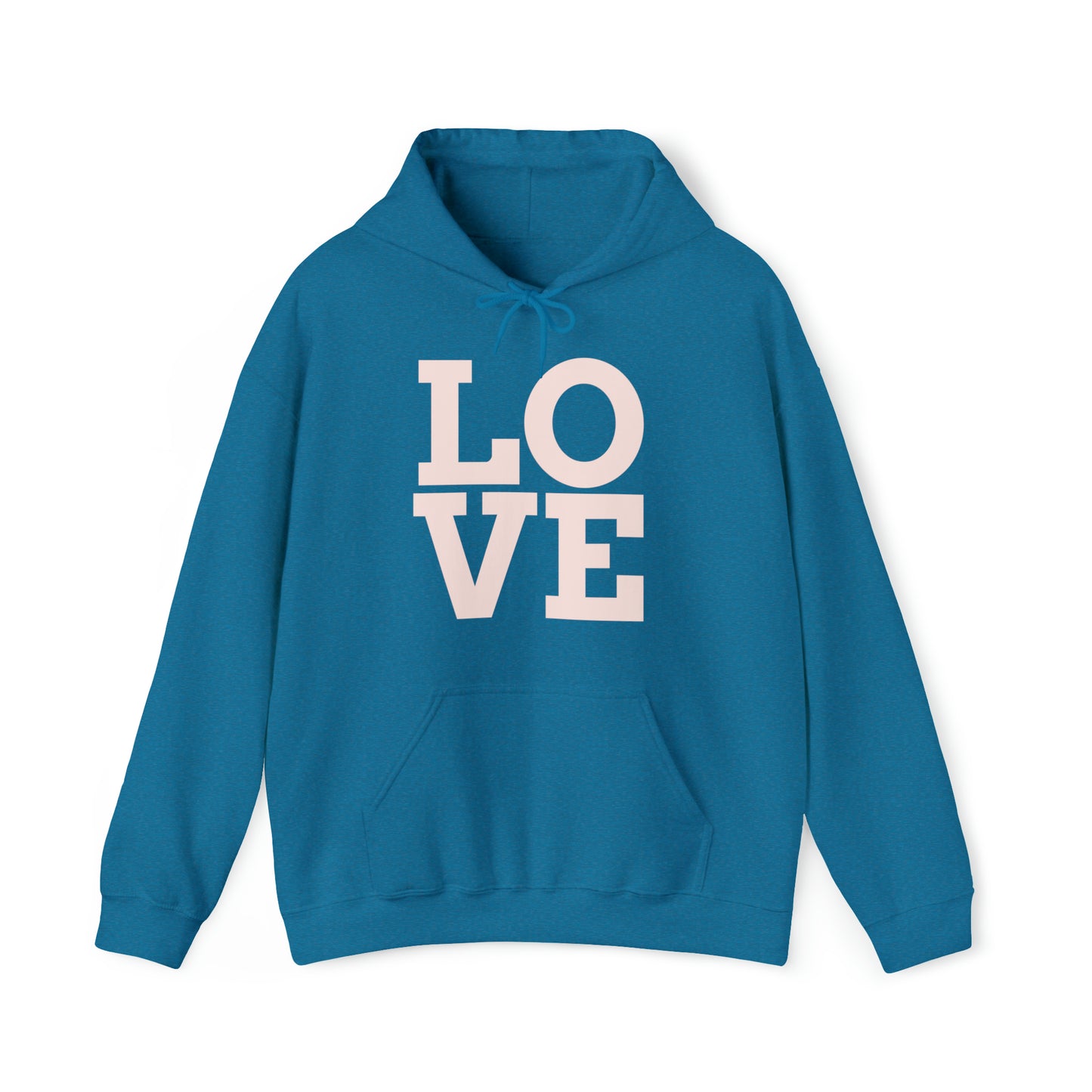 Unisex Heavy Blend™ LOVE Hooded Sweatshirt