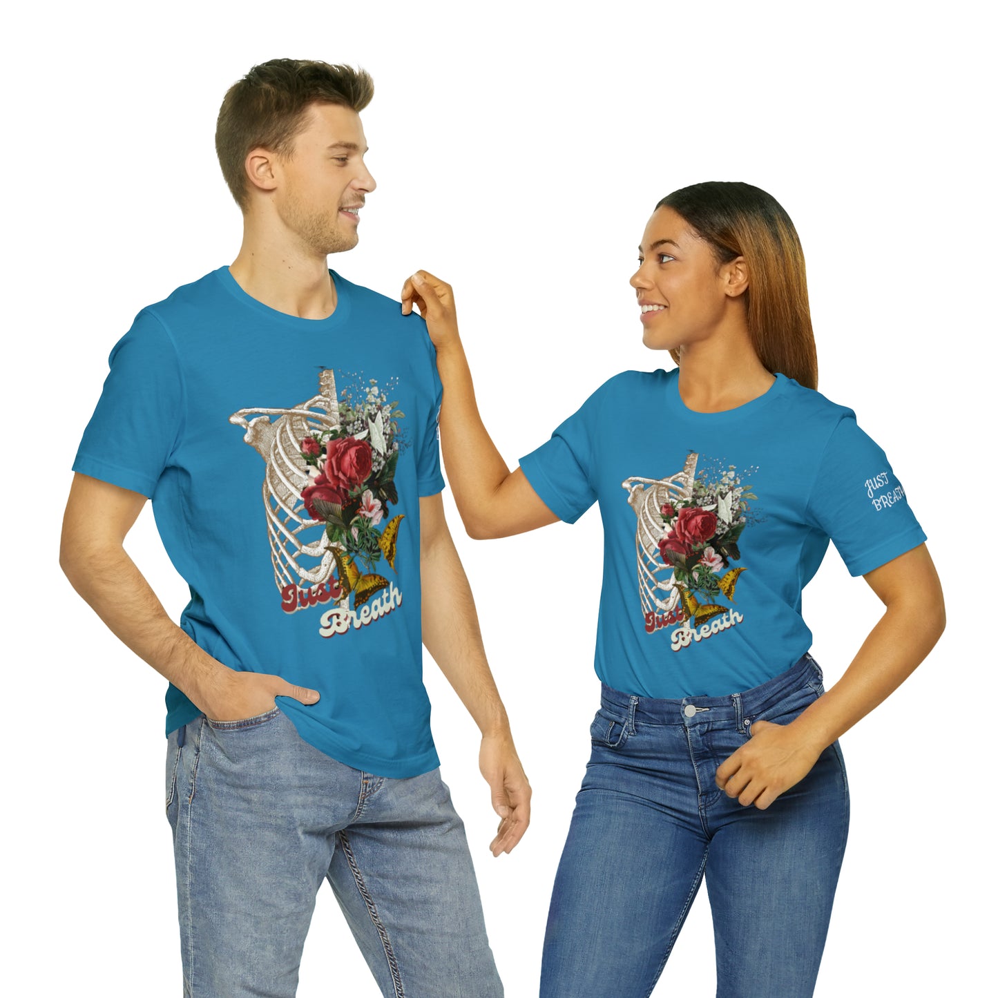 Unisex Jersey Short Sleeve JUST BREATHE Tee