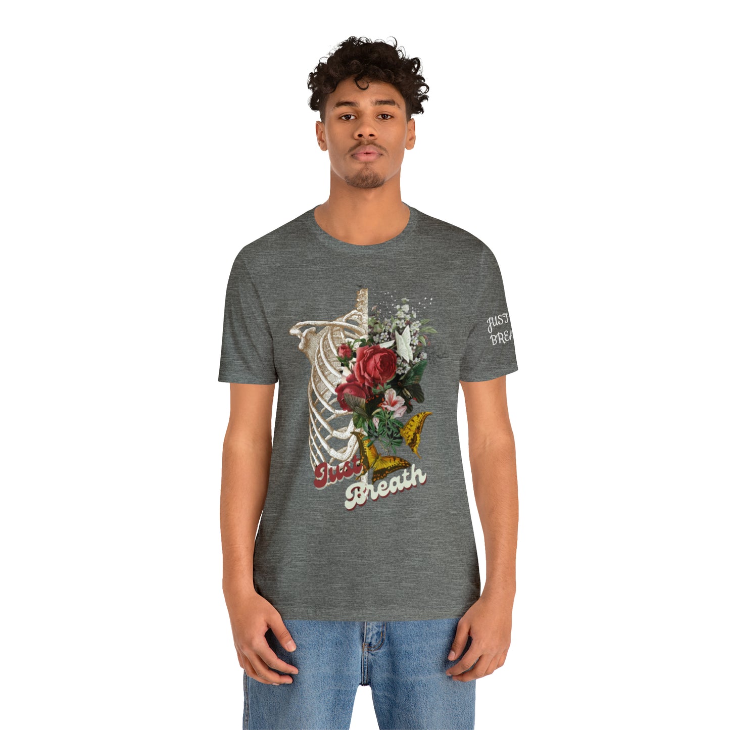 Unisex Jersey Short Sleeve JUST BREATHE Tee