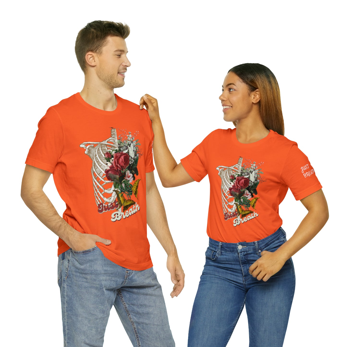 Unisex Jersey Short Sleeve JUST BREATHE Tee