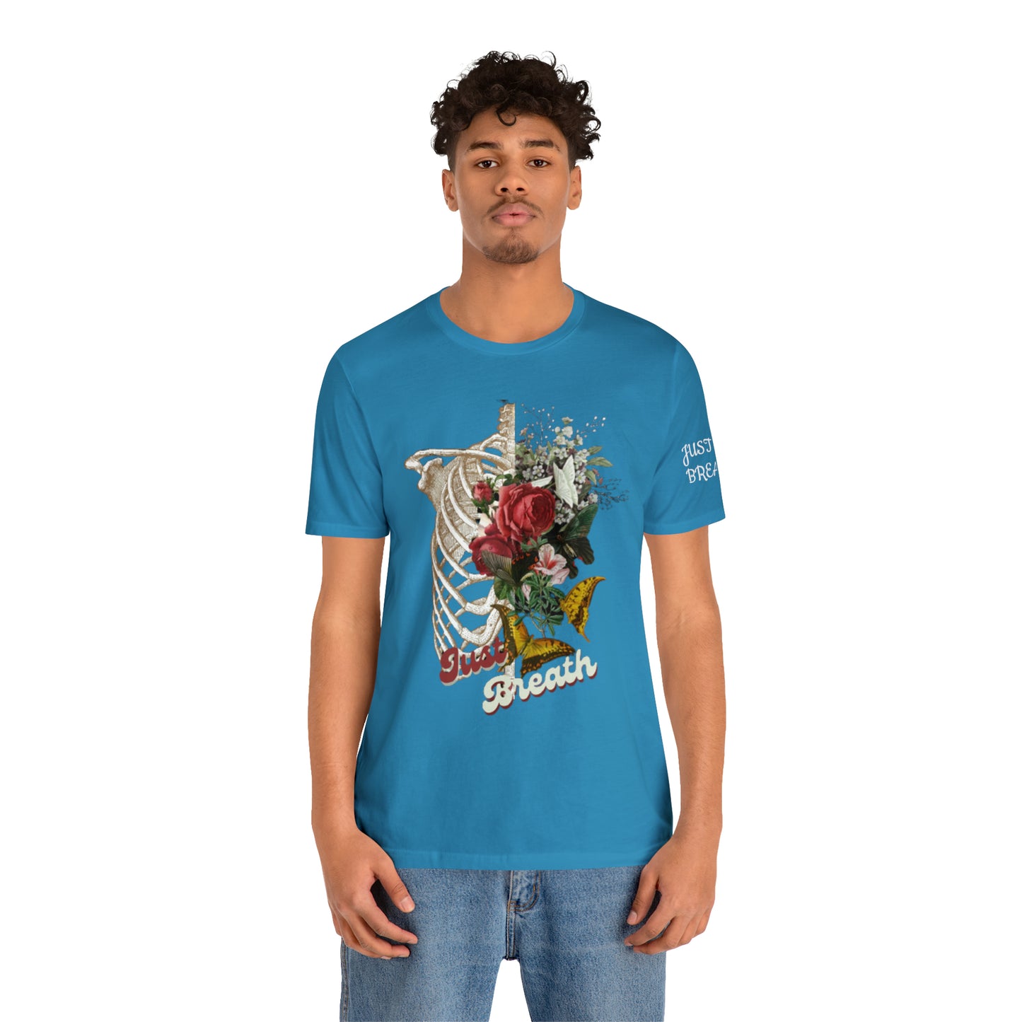 Unisex Jersey Short Sleeve JUST BREATHE Tee