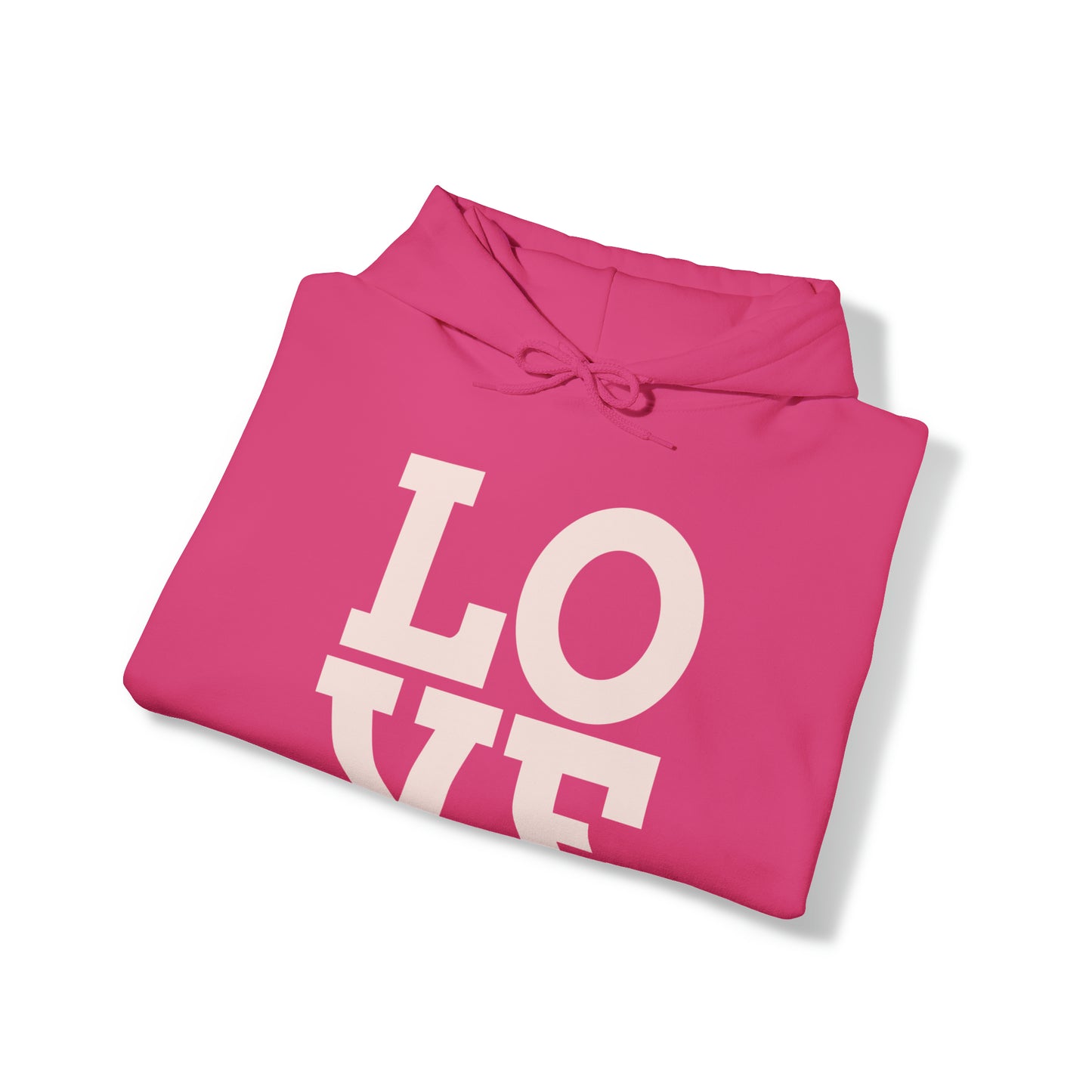 Unisex Heavy Blend™ LOVE Hooded Sweatshirt
