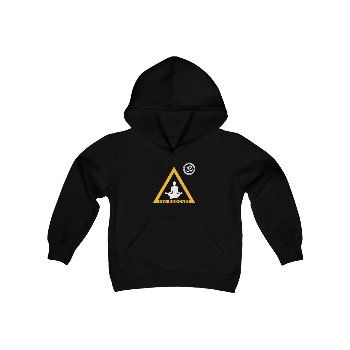 Youth Heavy Blend P.E.G Podcast Hooded Sweatshirt