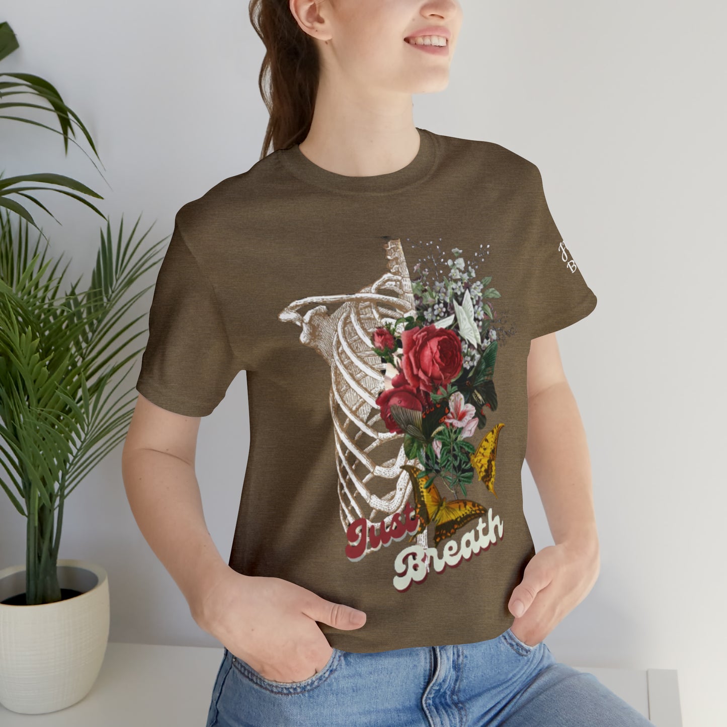 Unisex Jersey Short Sleeve JUST BREATHE Tee