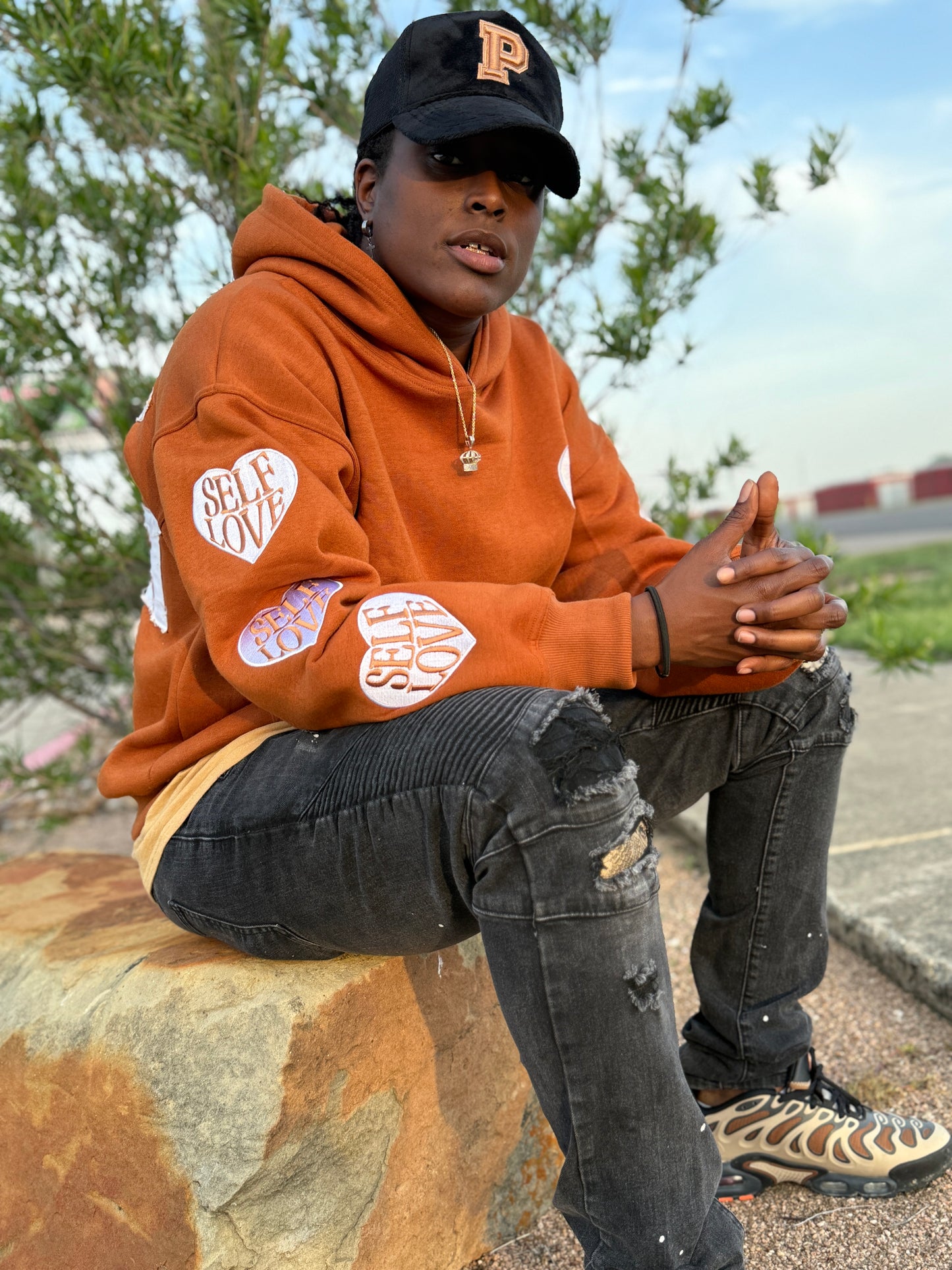 TALK WITH GOD Autumn Orange HOODIES: LIMITED!!!!