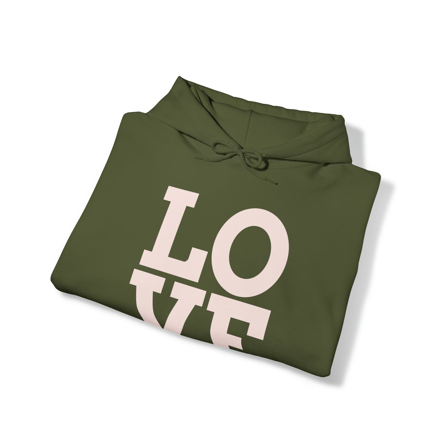 Unisex Heavy Blend™ LOVE Hooded Sweatshirt