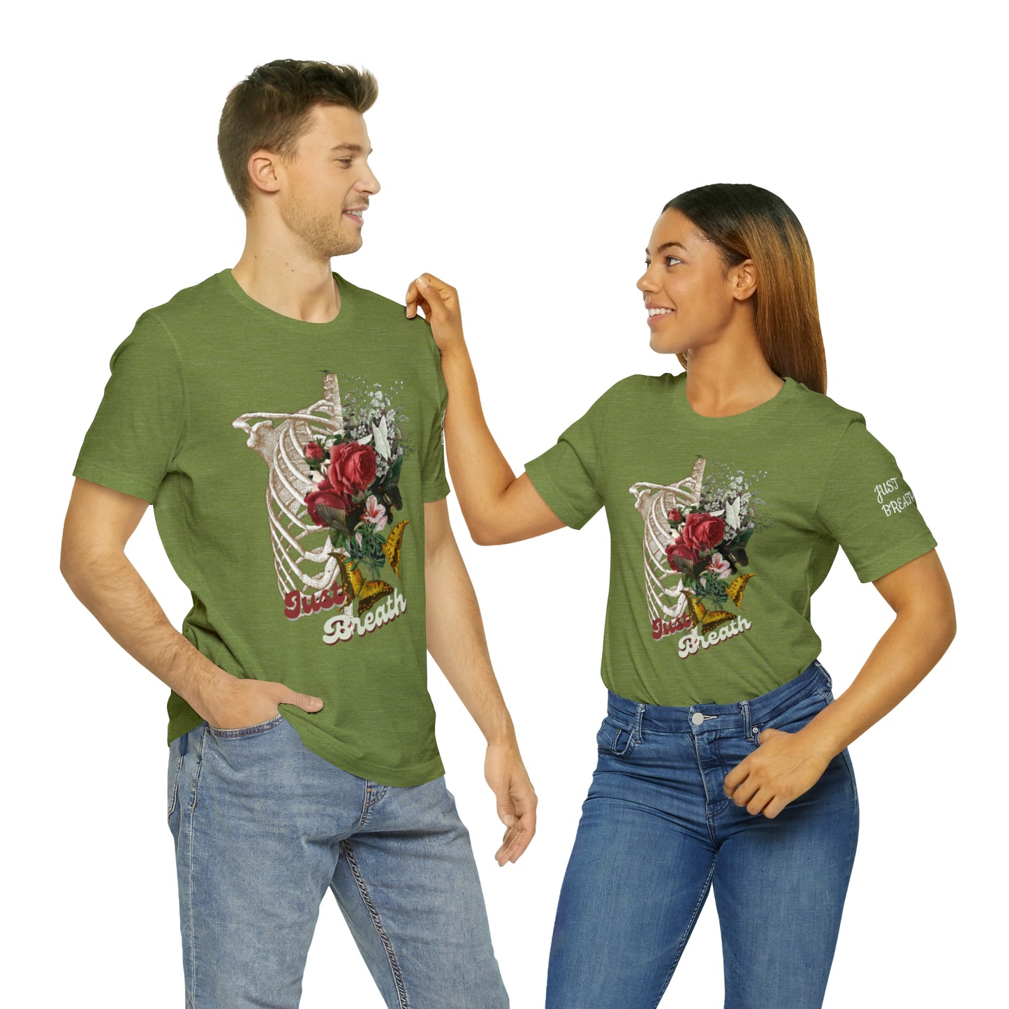 Unisex Jersey Short Sleeve JUST BREATHE Tee