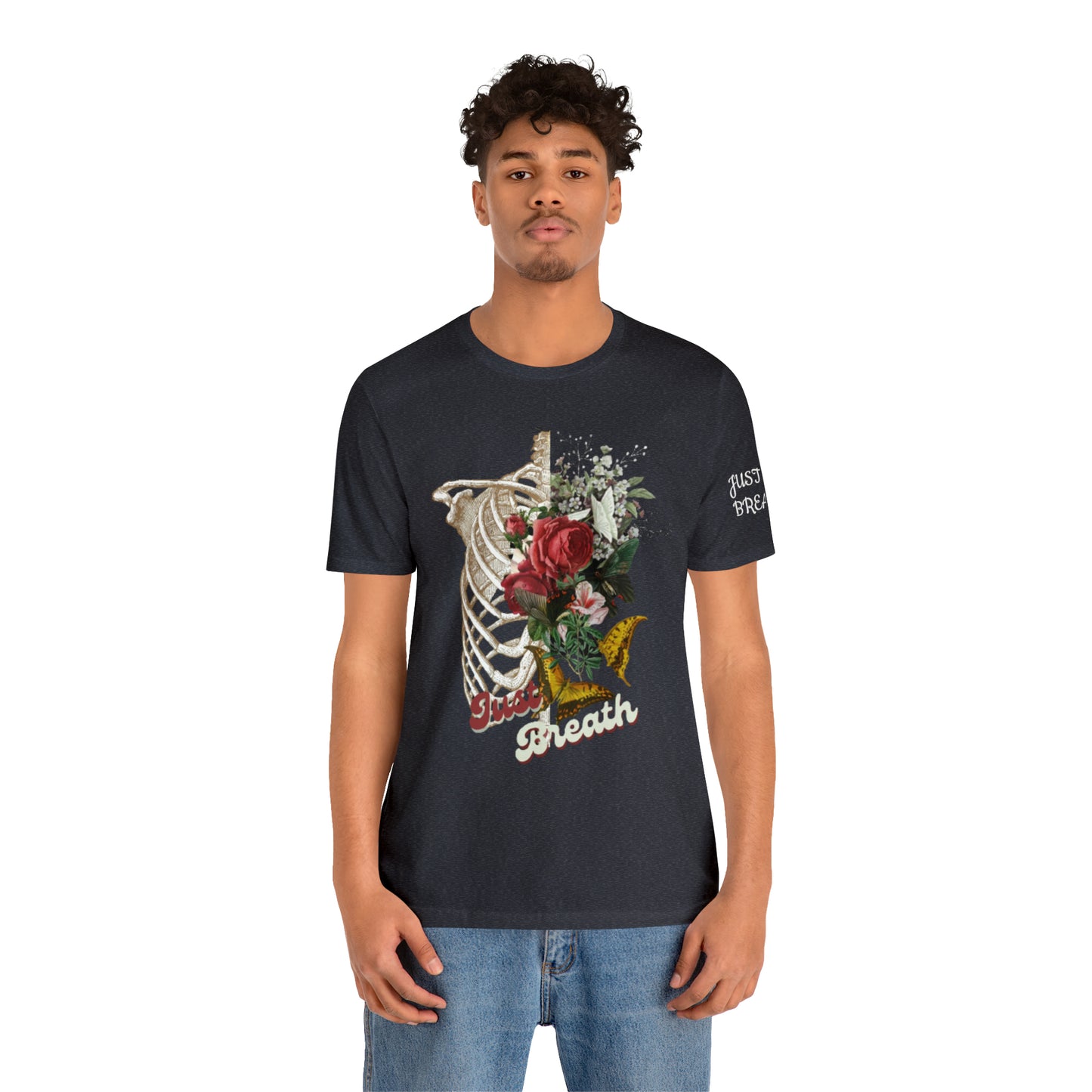 Unisex Jersey Short Sleeve JUST BREATHE Tee