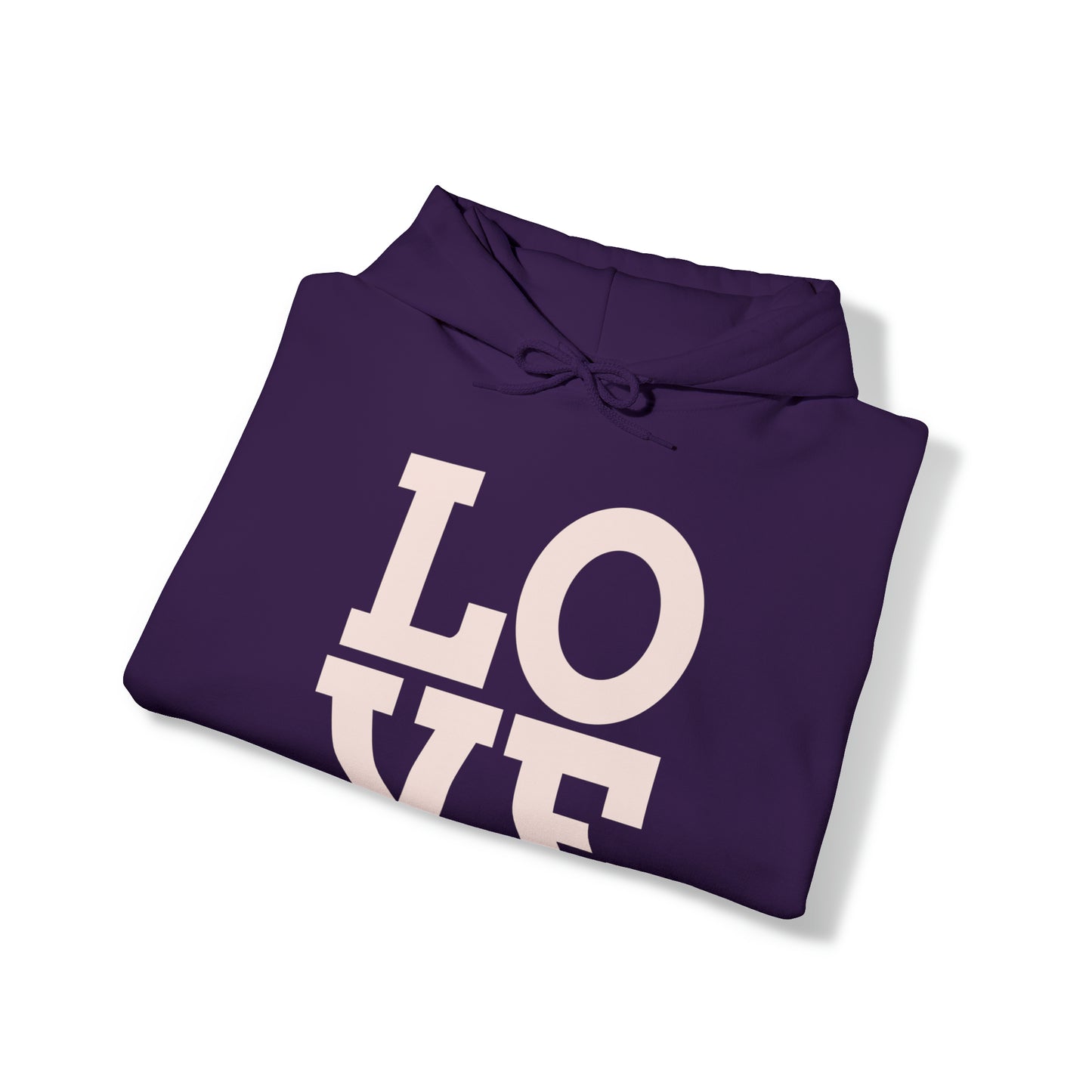 Unisex Heavy Blend™ LOVE Hooded Sweatshirt