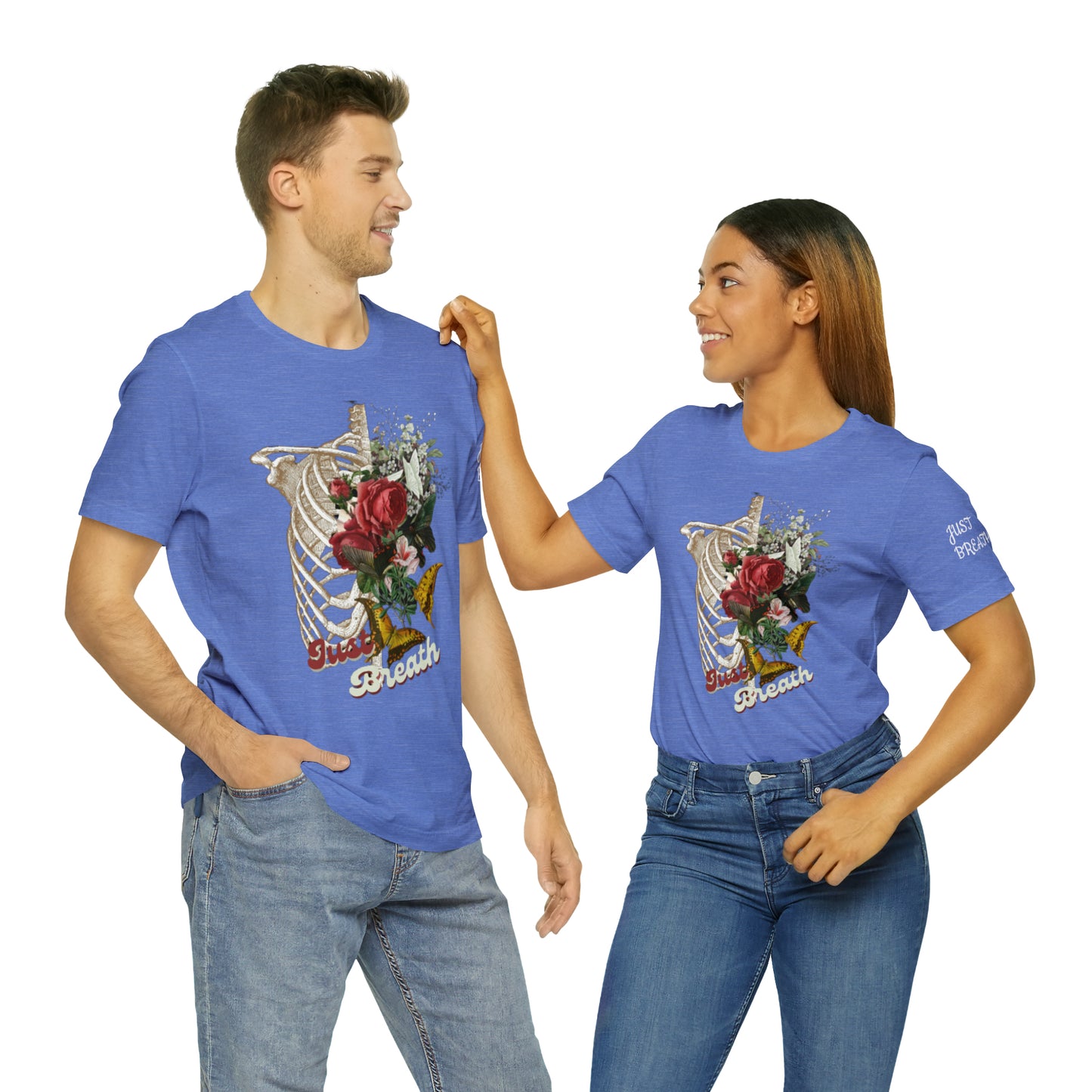 Unisex Jersey Short Sleeve JUST BREATHE Tee