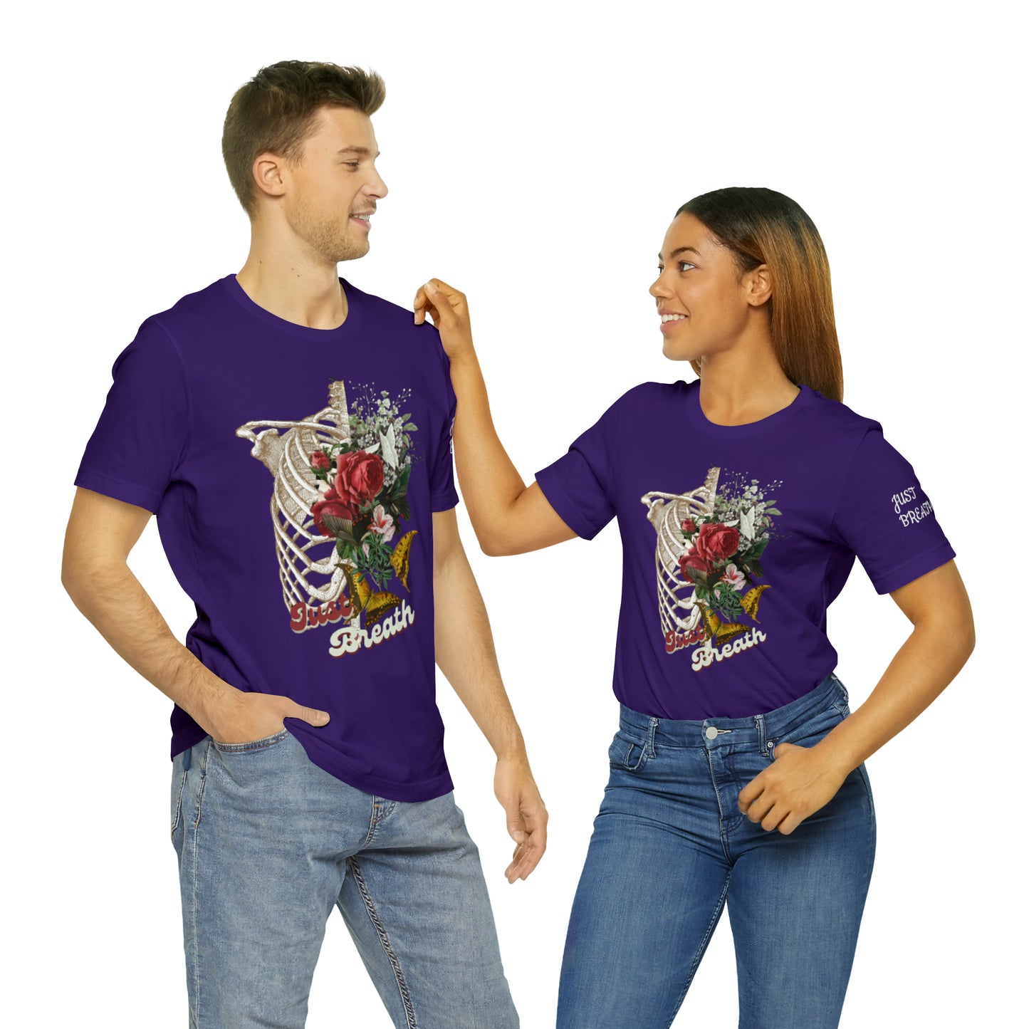 Unisex Jersey Short Sleeve JUST BREATHE Tee