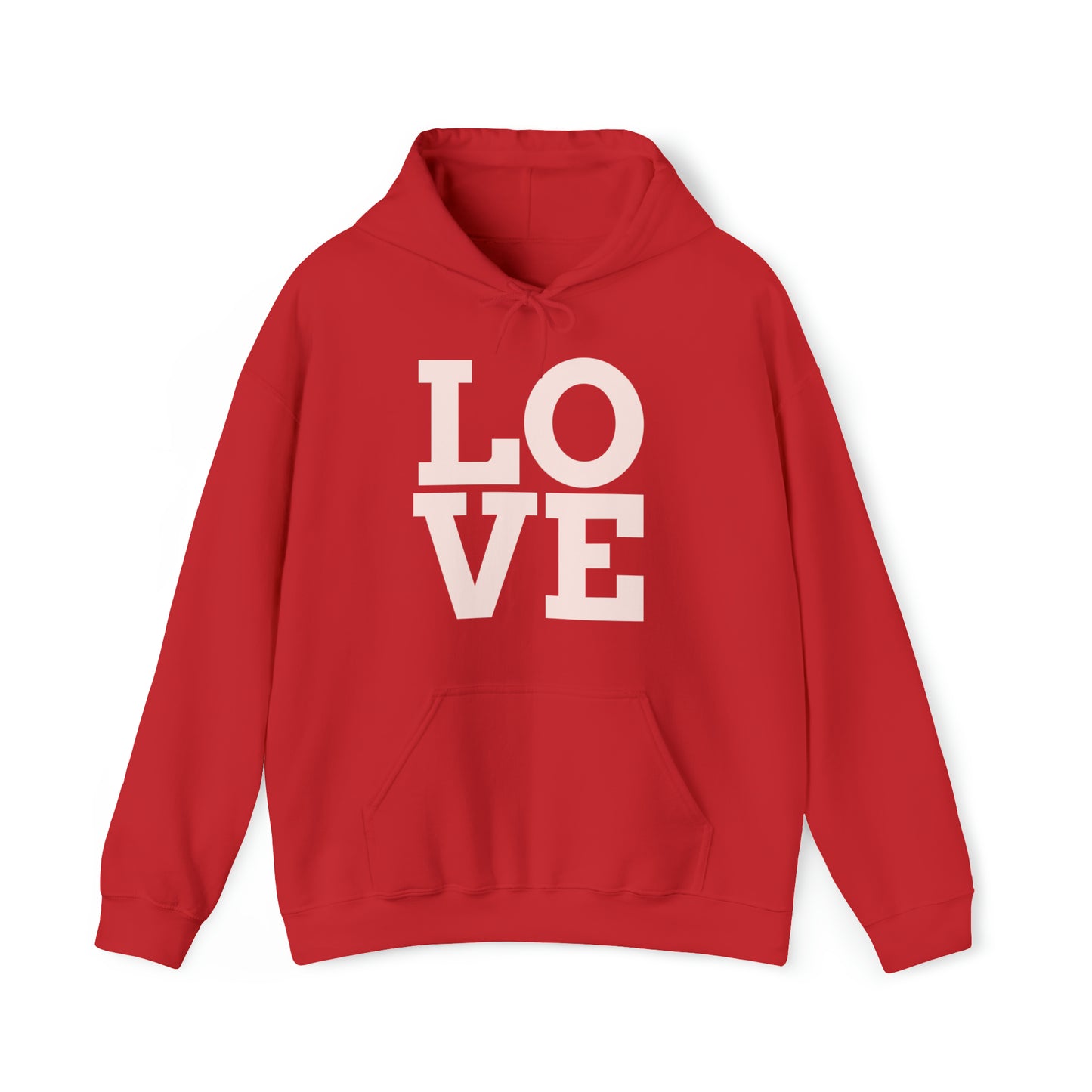 Unisex Heavy Blend™ LOVE Hooded Sweatshirt