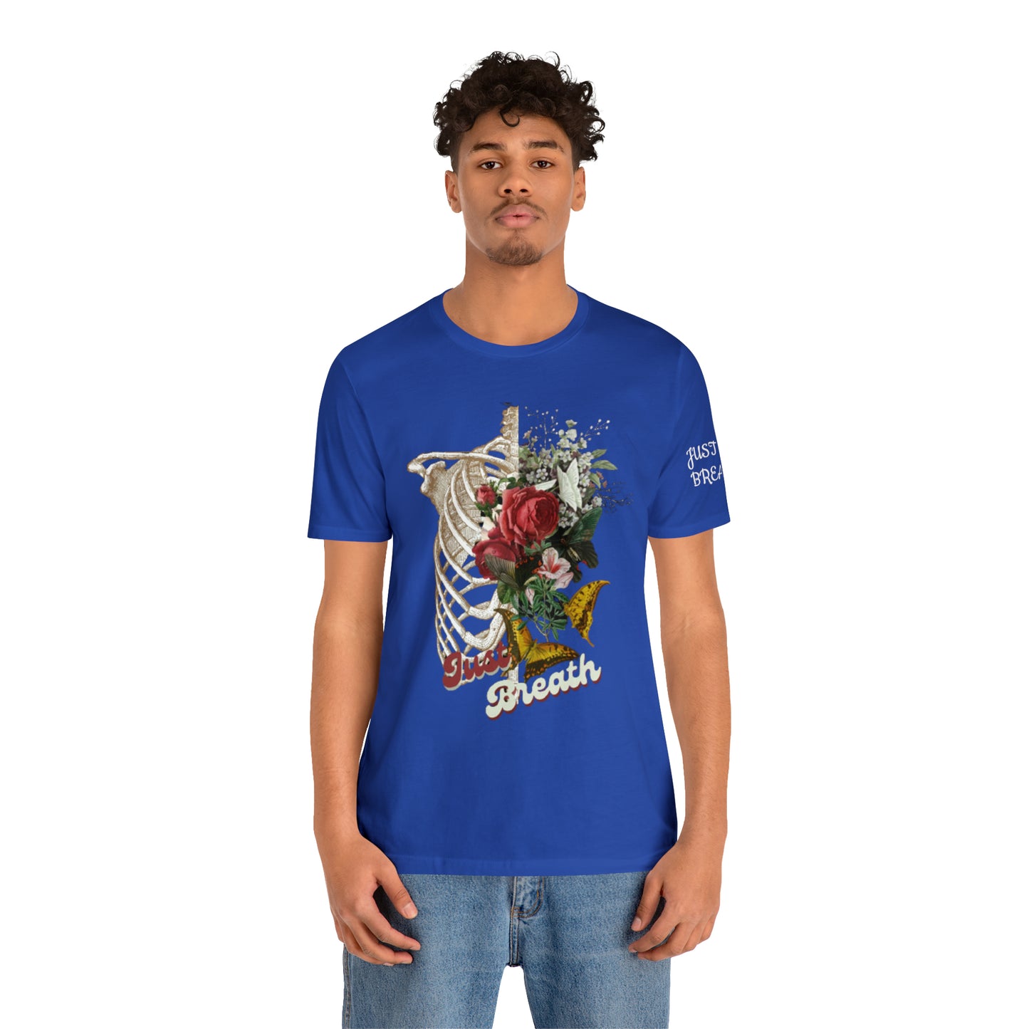 Unisex Jersey Short Sleeve JUST BREATHE Tee