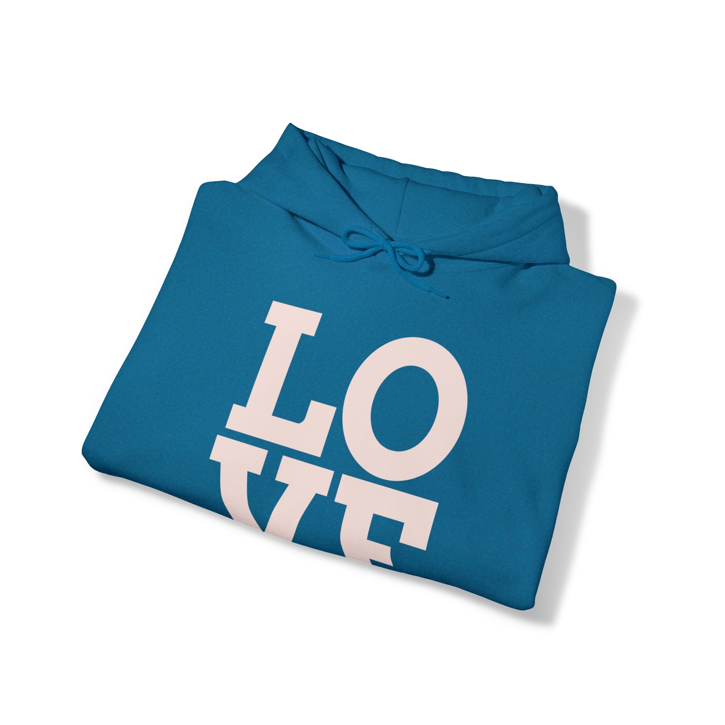 Unisex Heavy Blend™ LOVE Hooded Sweatshirt