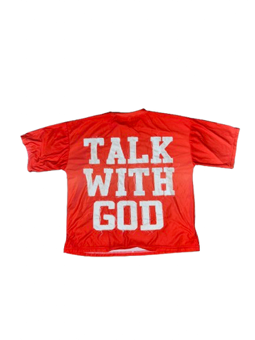 TALK WITH GOD | RED | Box Tee