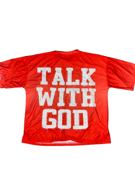 PEGSTYLES TALK WITH GOD Tees- RED