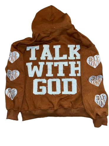 TALK WITH GOD Autumn Orange HOODIES: LIMITED!!!!