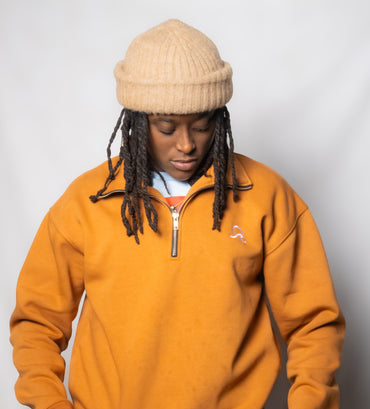 WATERS AUTUMN BROWN QUARTER ZIP