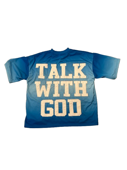 TALK WITH GOD BLUE Box Tee