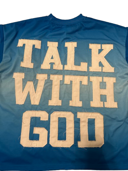 TALK WITH GOD BLUE Box Tee