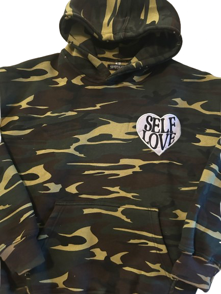 TALK WITH GOD ARMY GREEN Hoodie