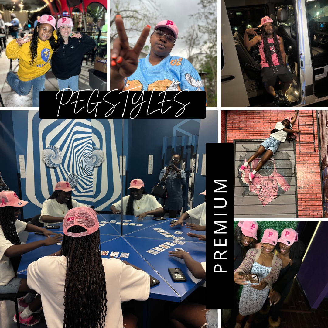 CANCER AWARENESS SUEDE “P” HATS : PUSHING PREMIUM POSITIVITY