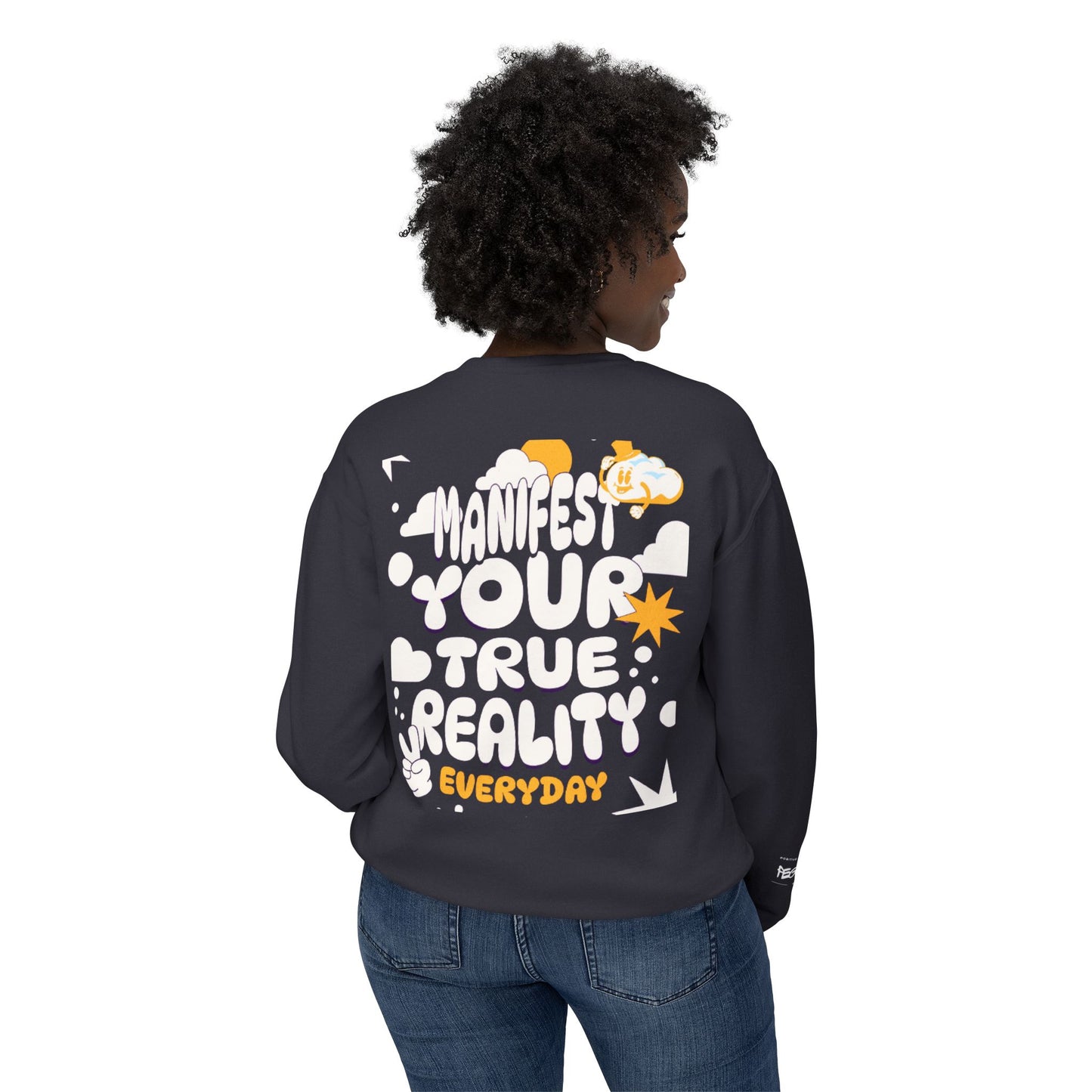 MANIFEST Unisex Lightweight Crewneck Sweatshirt