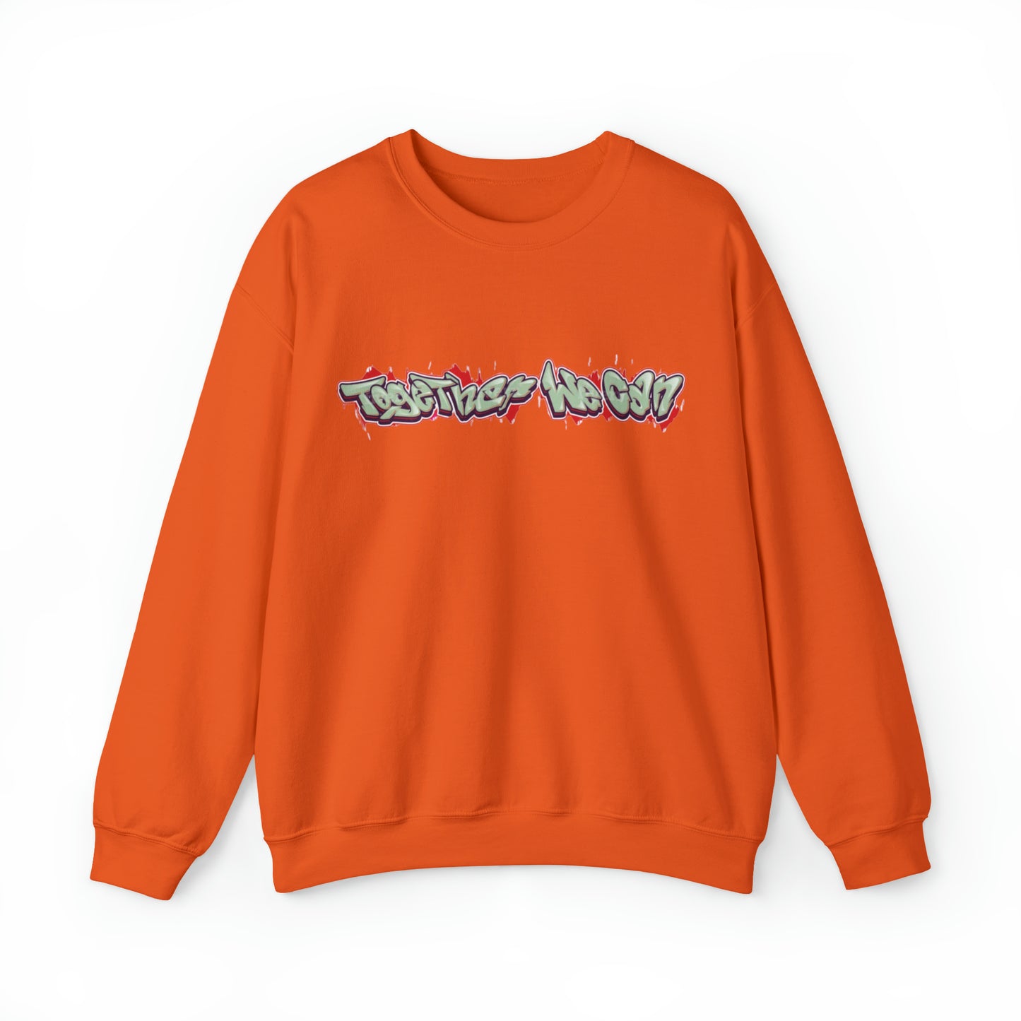Unisex Heavy Blend™  TOGETHER WE CAN Crewneck Sweatshirt