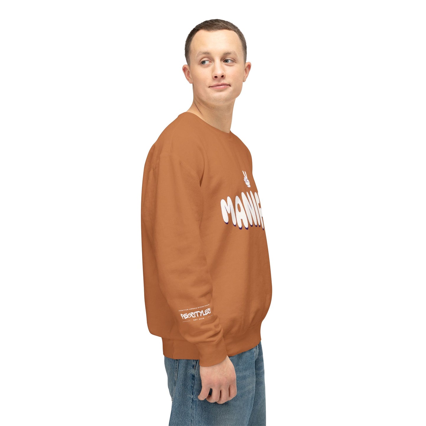 MANIFEST Unisex Lightweight Crewneck Sweatshirt