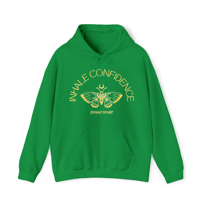 INHALE CONFIDENCE EXHALE DOUBT PULLOVER HOODIE