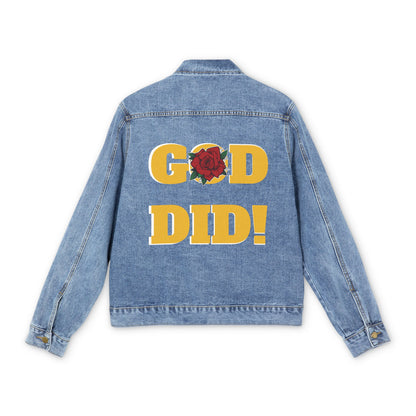 GOD DID Men's Denim Jacket