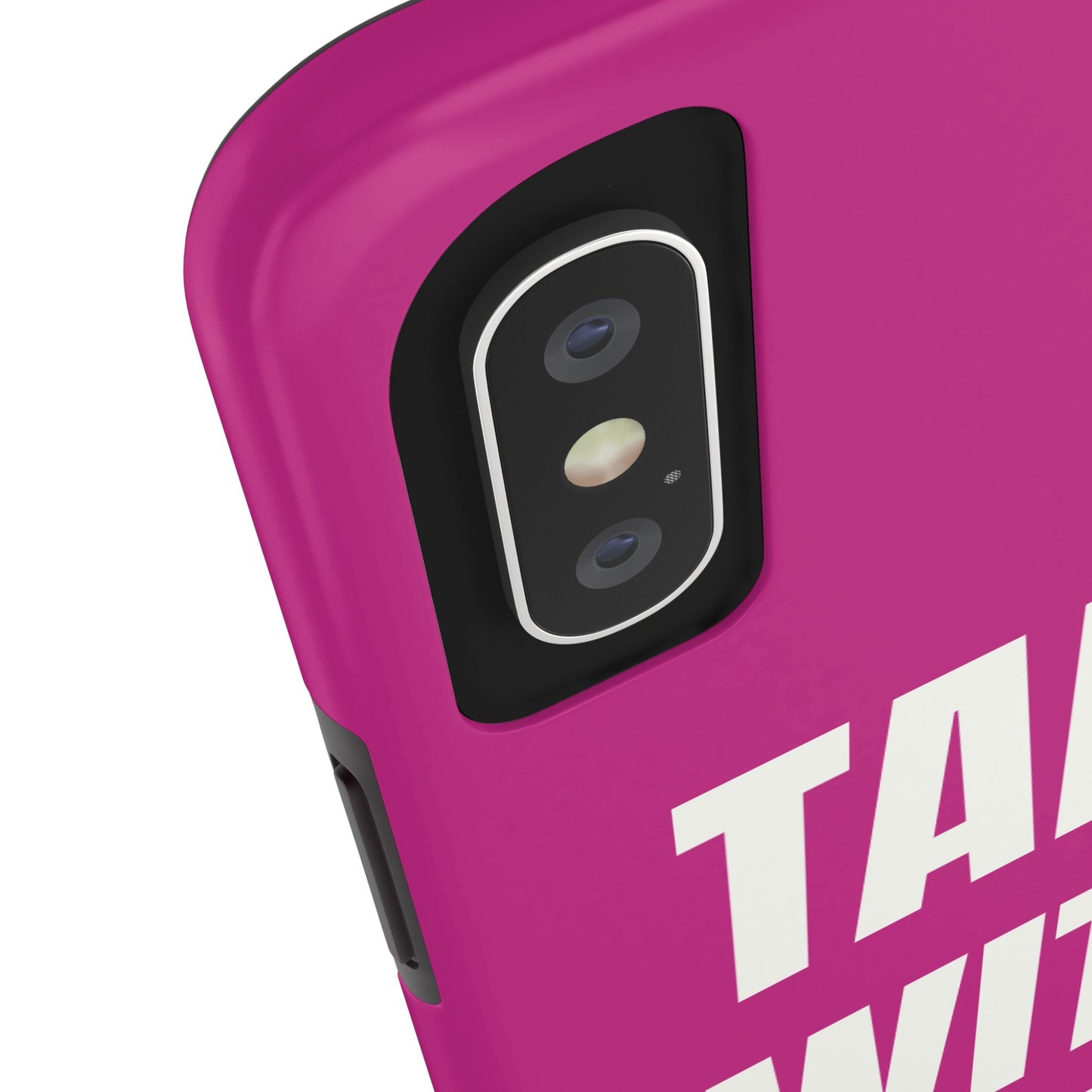 Pink TALK WITH GOD Tough Phone Cases